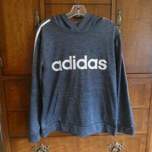 Adidas Blue Youth Hoodie Unisex Size XL 18-20